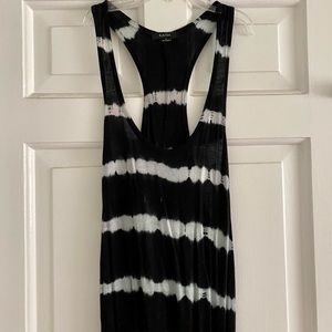 Black & White Swim Coverup